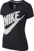  Футболка женская Nike Futura Line Shine  Черный  L